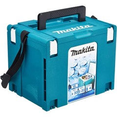 "Makita Makpac 4 Thermo Box - Black & Silver | Durable, Stylish, and Versatile Storage Solution"